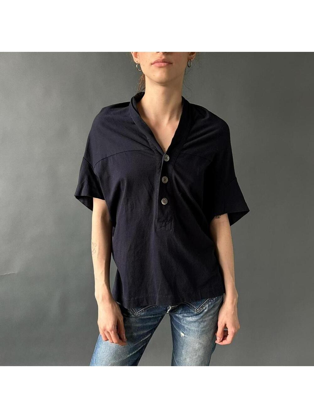 Comme Des Garçons Draped Top